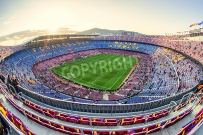 Fototapete Sport im Fußballstadion