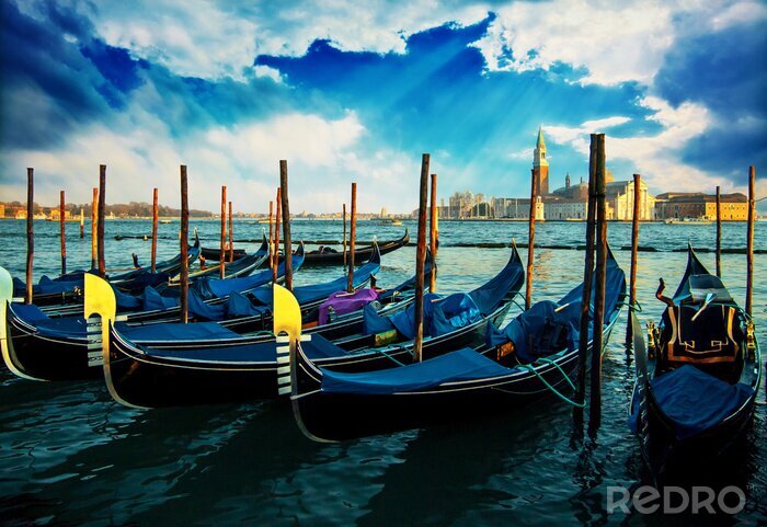 Fototapete Venedig im sonnenschein