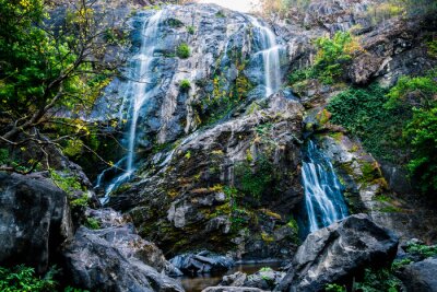 Fototapete Wasserfall 3D in Thailand