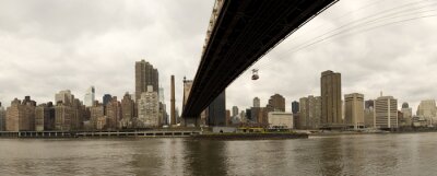 Poster Blick auf New York City