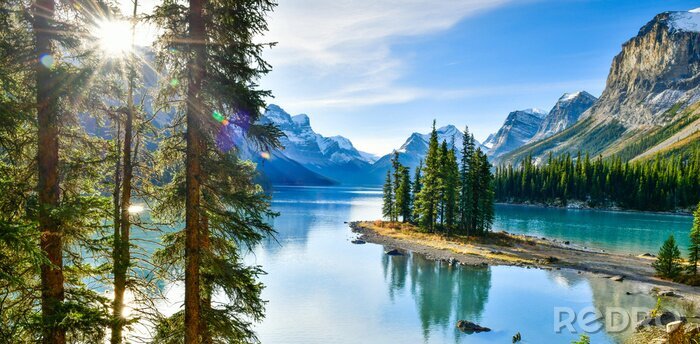 Poster Foto einer kanadischen Landschaft