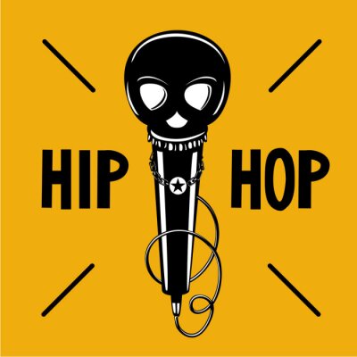 Hip-Hop und Mikrofon