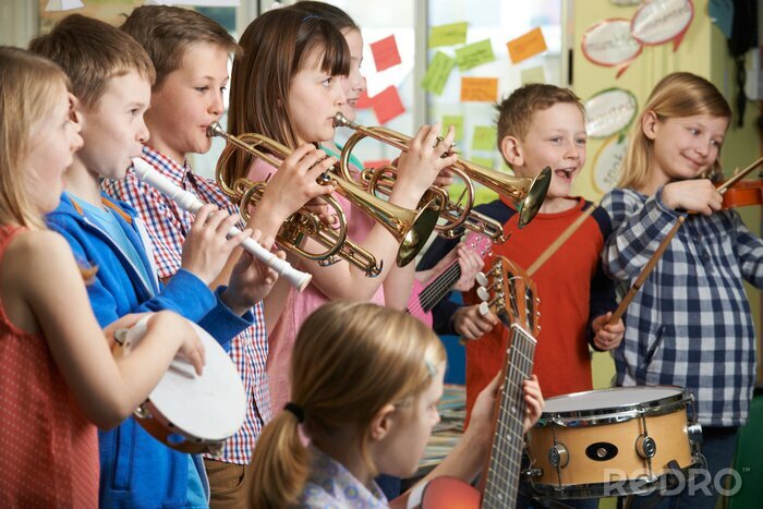 Poster Kinder-Musikband