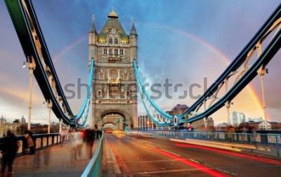 Poster London und der Tower Birdge