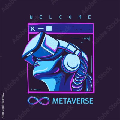 Poster Metaverse-Abbildung