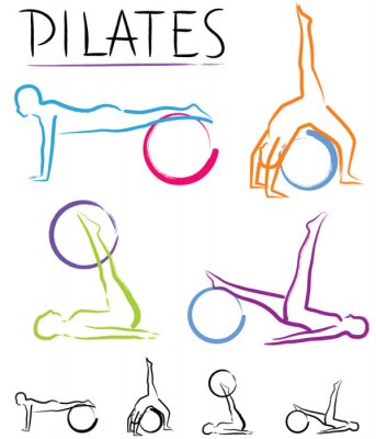 Sticker Pilates