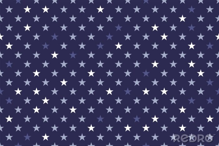 Tapete seamless stars pattern vector