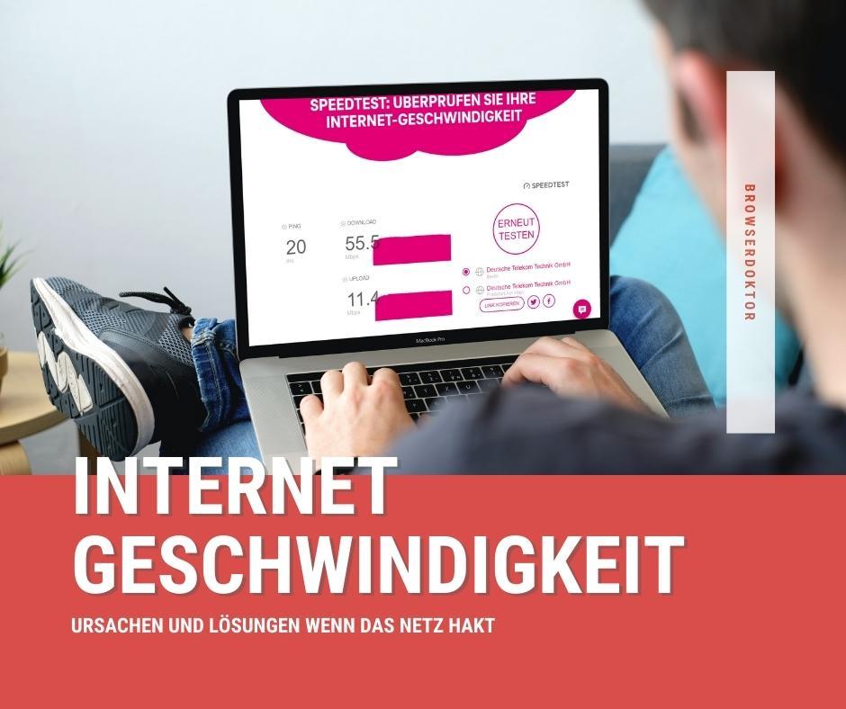 Internet Geschwindigkeit