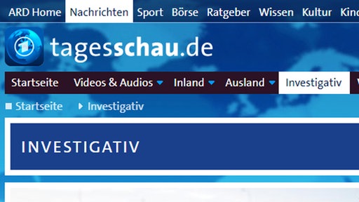 Bildschirm, Internet, tagesschau.de