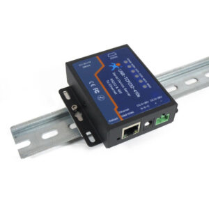 Modbus TCP - Modbus RTU RS485 Gateway Hutschienen Halter mit Gateway