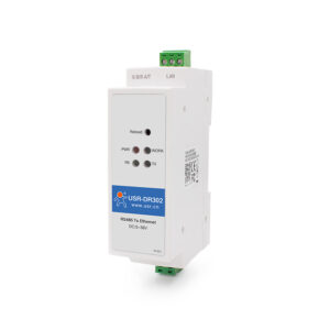 Modbus TCP Ethernet Modbus RTU RS485 Gateway USR DR302 Frontansicht