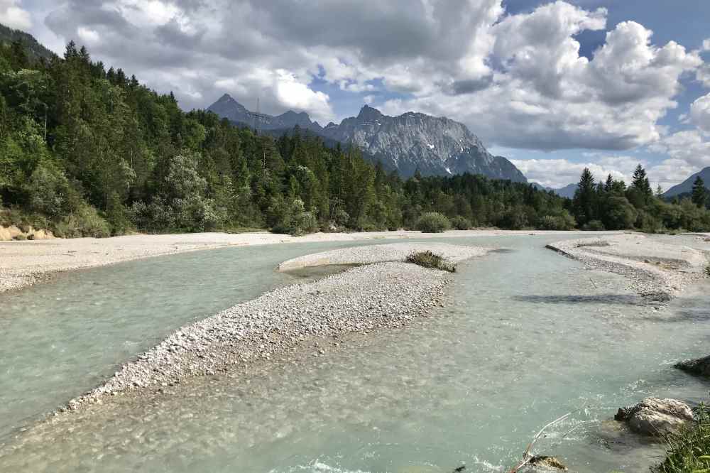 Die schönste Stelle der Isar - in Wallgau!