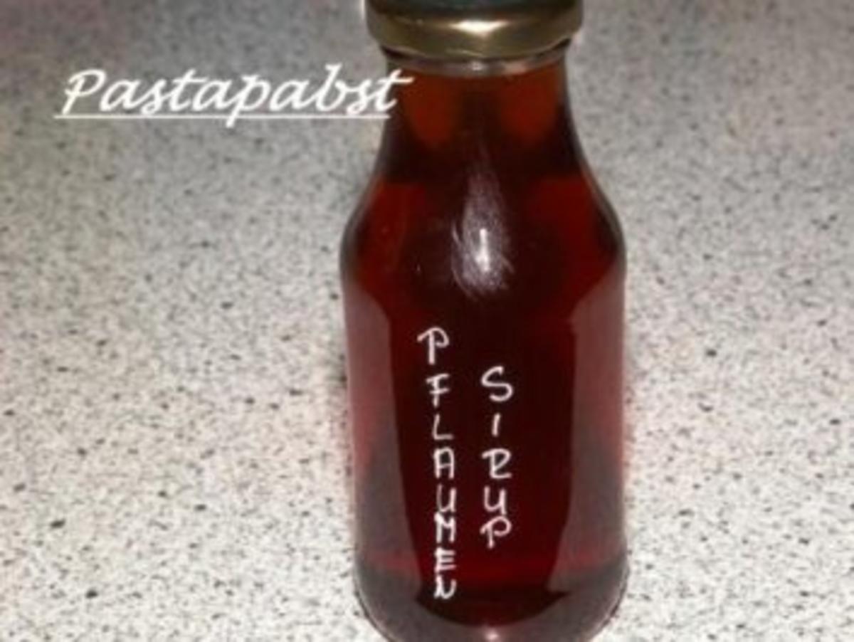 Pflaumensirup - Rezept