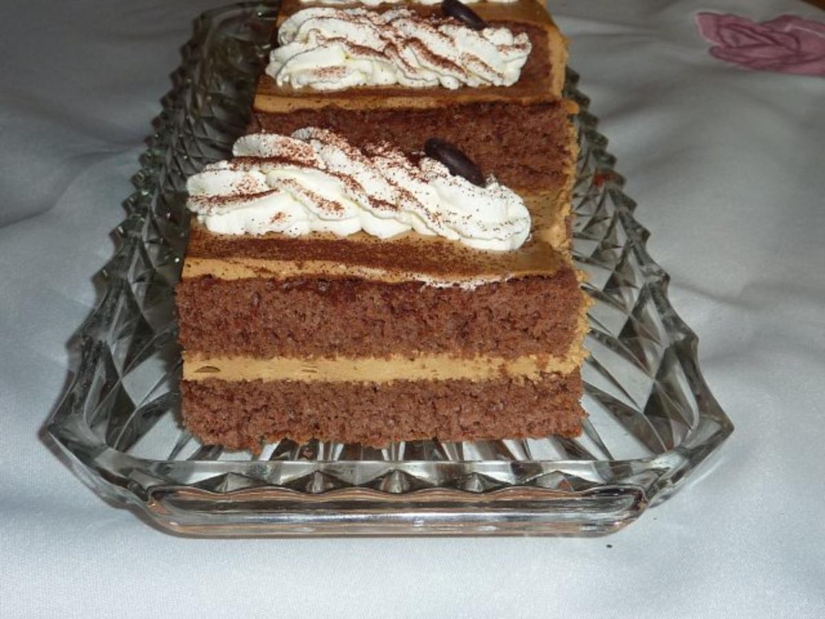 Torte: Cappuccinoschnitten - Rezept