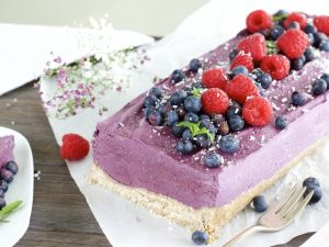 Blaubeer-Creme-Torte