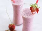 Veganer Erdbeer-Milchshake Rezept