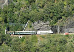 Die Strecke von Flam nach Myrdal ist teilweise recht steil, maximale Neigung 55 Promille.