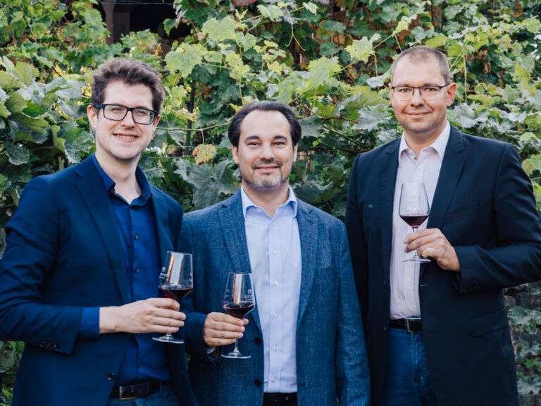 Deutschlands Wein-Champion 2023 – das Siegertrio