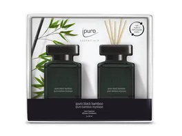 ipuro Raumduft Essential Black Bamboo Set