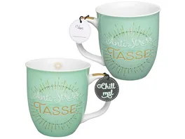 GRUSS CO Tasse Anti Stress pastellgruen