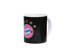 FC BAYERN MUeNCHEN Tasse 5 Sterne schwarz