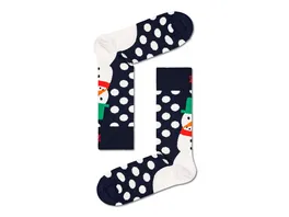 Happy Socks Unisex Socken Jumbo Snowman