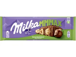 Milka Schokoladentafel Ganze Haselnuesse MMMAX