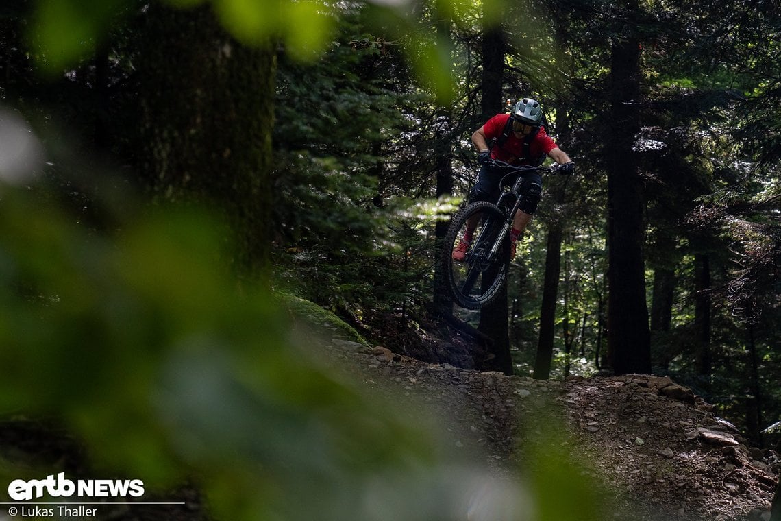 Präzise und mit viel Speed lässt sich das Sresh über den Trail scheuchen