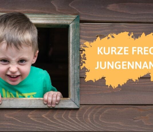 Wir stellen dir 51 kurze freche Jungennamen vor.