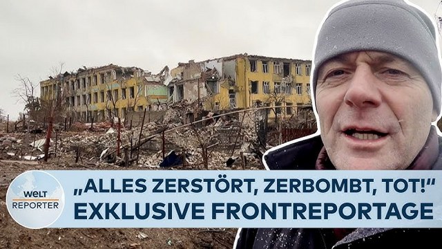 UKRAINE-KRIEG: „Komm, schnell weg hier“ – Unterwegs in der komplett zerstörten Frontstadt Siwersk