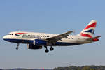 British Airways, G-EUPV, Airbus A319-131, msn: 1423, 26.September 2018, ZRH Zürich, Switzerland.