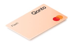 Qonto Flash Card Kreditkarte