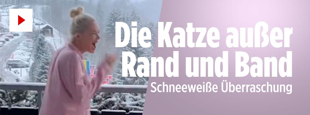 Erster Wunsch erfüllt: Daniela Katzenberger tanzt vor Glück!