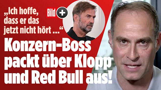 Jürgen Klopp: Red-Bull-Boss Mintzlaff enthüllt Verhandlungsdetails