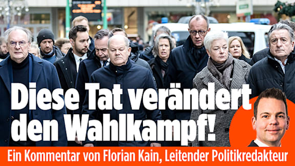 Kommentar zu Magdeburg: Diese Tat verändert den Wahlkampf