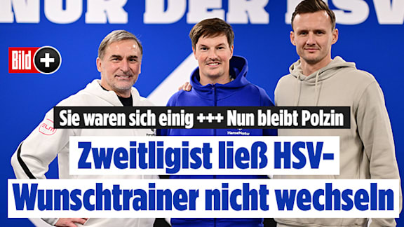 Bevor Polzin den Job bekam: Mit diesem Trainer war der HSV schon einig