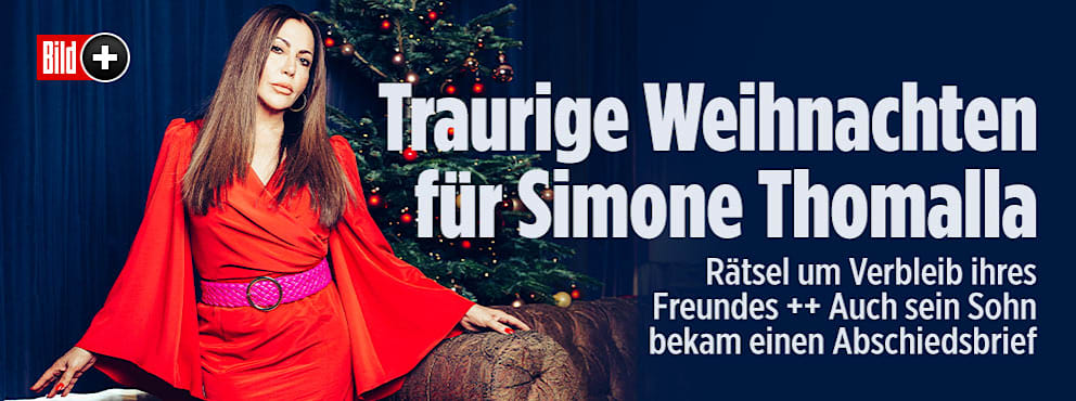 Traurige Weihnachten für Simone Thomalla: Rätsel um Verbleib ihres Freundes