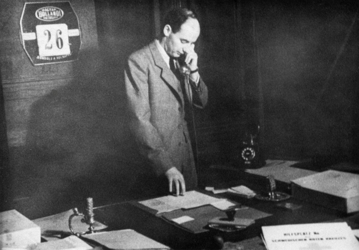 BUDAPEST, HUNGARY - 1944: Raoul Wallenberg - Swedish architect, businessman and diplomat, who saved thousands of Jews from the Holocaust in German-occupied Hungary. Pictured: Raoul Wallenberg while serving as Sweden's special envoy in Budapest, Hungary, in 1944. (Photo by Laski Diffusion/Getty Images) Getty ImagesGetty Images