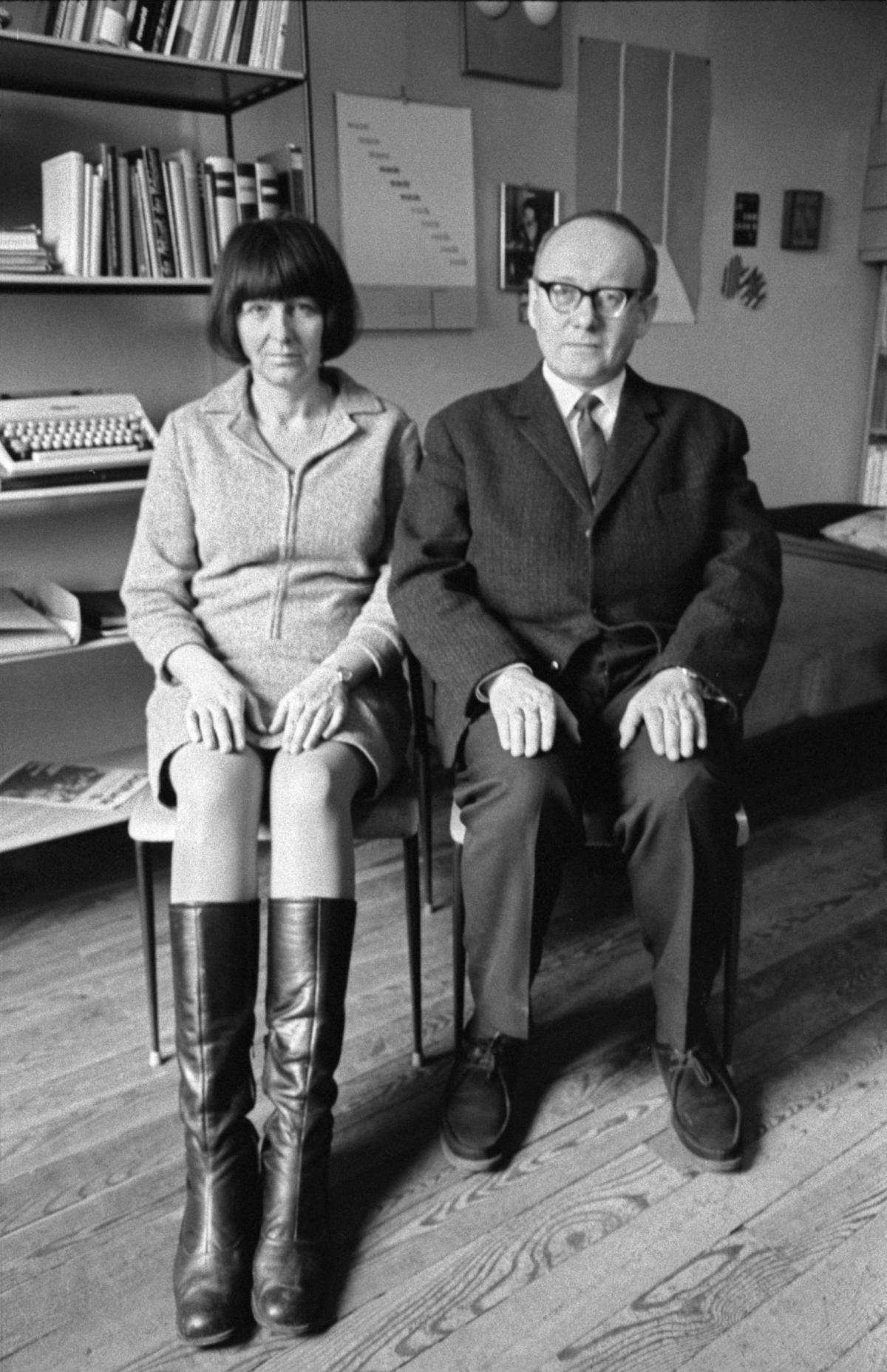 Friederike Mayröcker und Ernst Jandl 1969