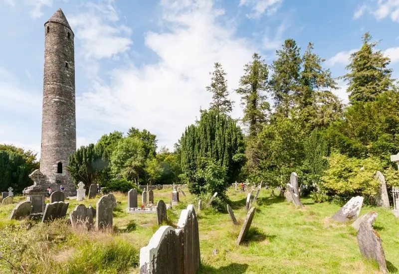 Glendalough in Irland 