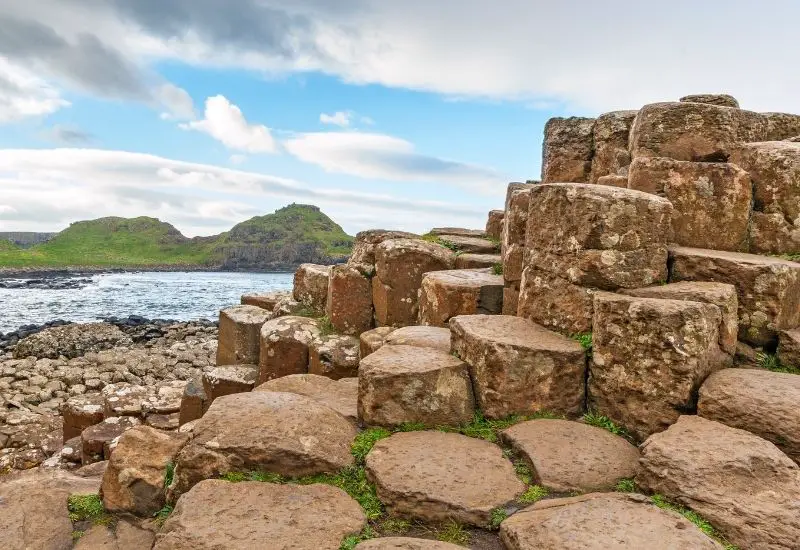 The Giant’s Causeway in Irland