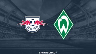 Logo RB Leipzig gegen Werder Bremen