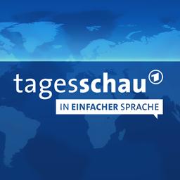 Logo der tagesschau in Einfacher Sprache