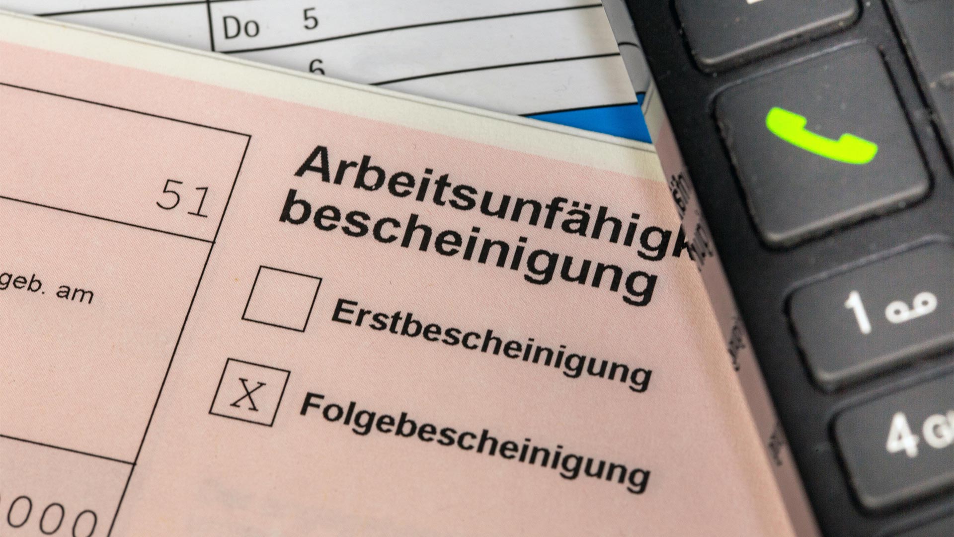 Arbeitsunfähigkeitsbescheinigung Folgebescheinigung.