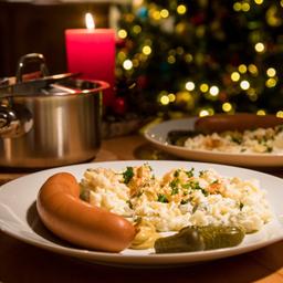 Kartoffelsalat mit Würstchen: Der Klassiker an Weihnachten. Der Kartoffelsalat-Index zeigt, wo es am teuersten ist.