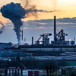 Hüttenwerke Krupp-Mannesmann in Duisburg-Hüttenheim.