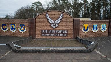 Ramstein-Miesenbach: Das Symbol der Ramstein Air Base der U.S. Air Force (Archivbild)