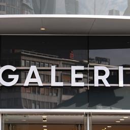 Das Logo der Kaufhauskette Galeria.