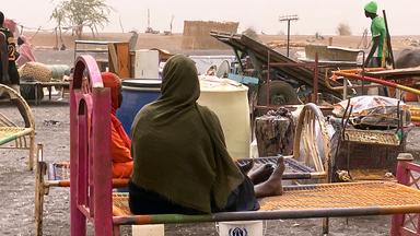 Geflüchtete Frauen aus dem Sudan.