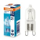 Osram Eco Halogen Stiftsockellampe 48W = 60W G9 klar 230V...